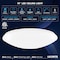 Luxrite 19In LED Flush Mount Light 5CCT 2700K-5000K 24/28/32W Up to 2240LM Dimmable Damp Rated ETL Listed LR23163-1PK - alternate 2
